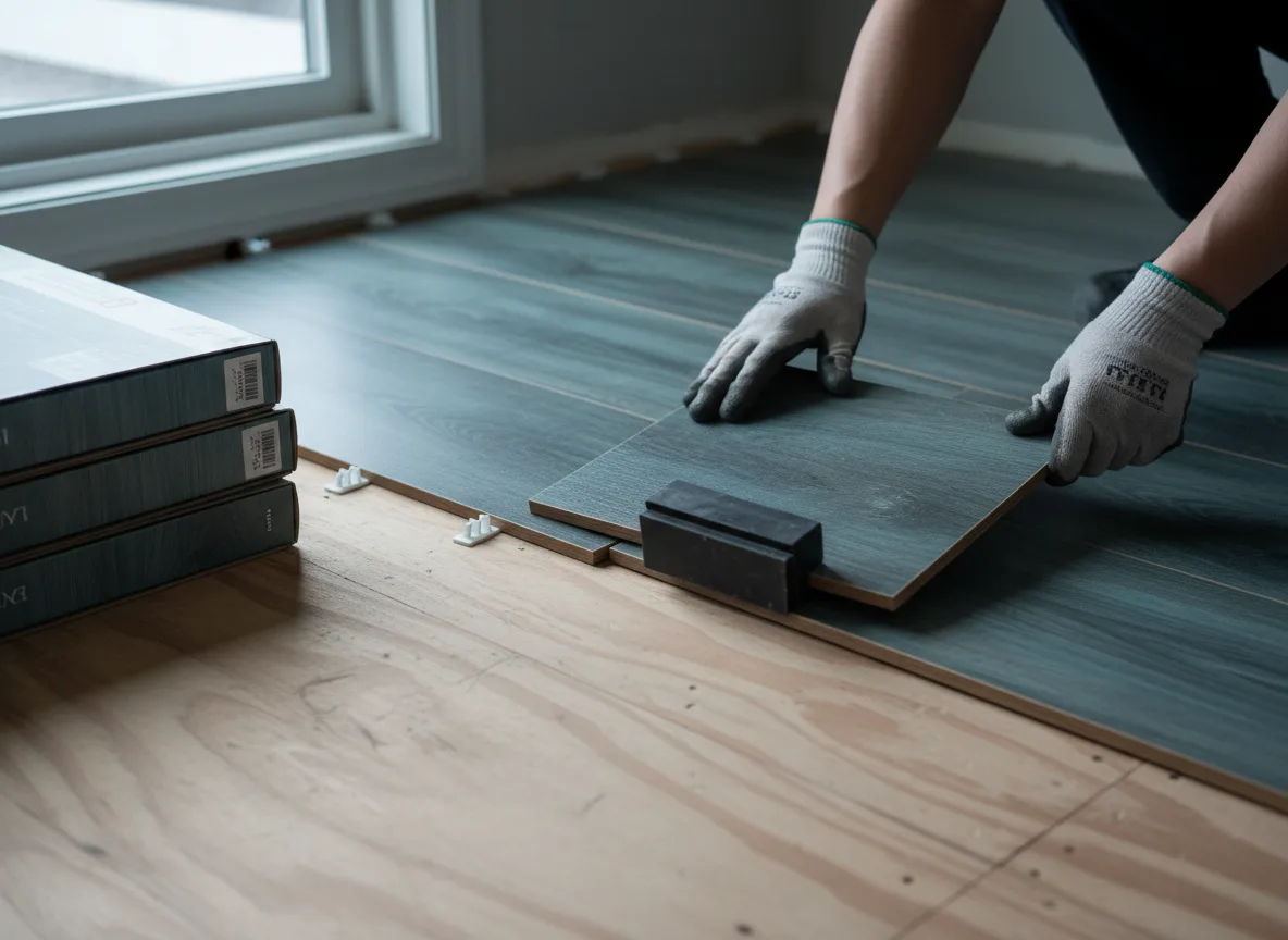 Luxury Vinyl Plank Installation company in Cavalier, ND